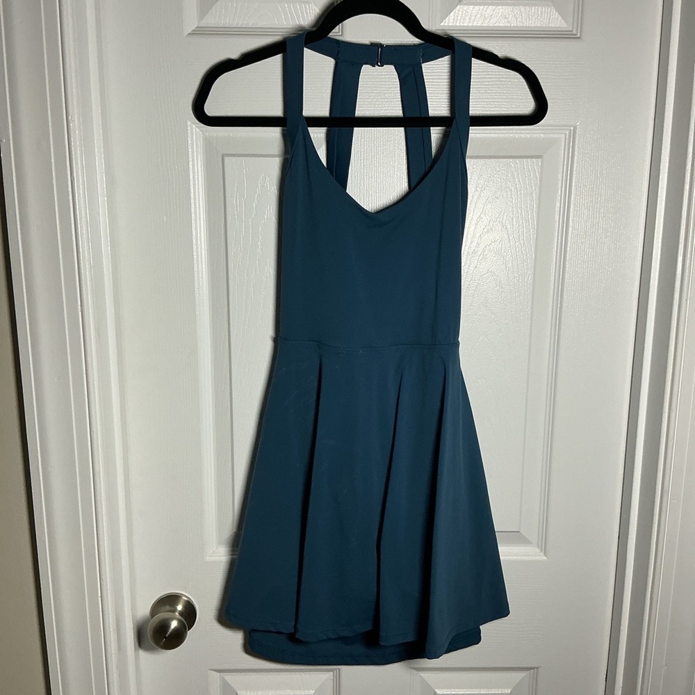Teal Sleeveless Dress